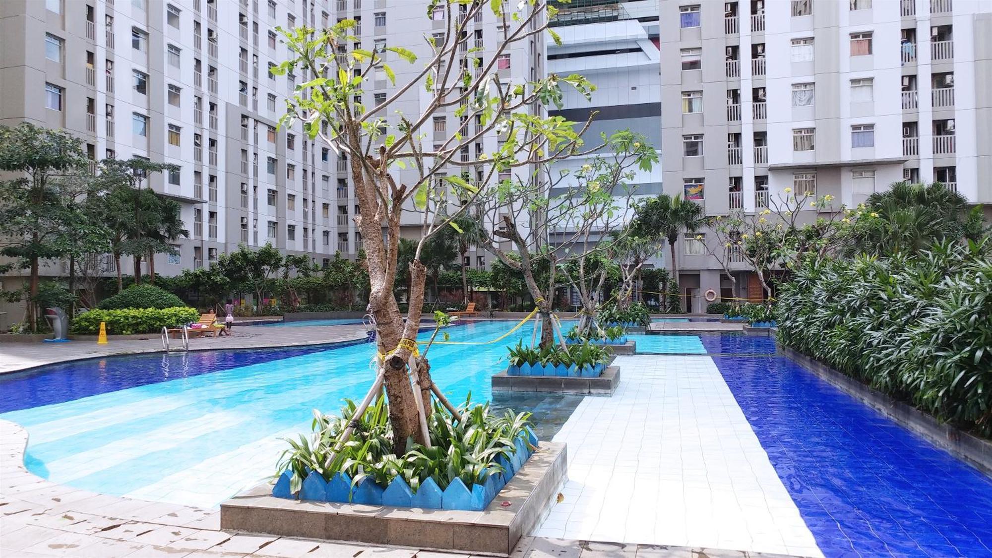 2Br Cozy At Green Bay Pluit Apartment Baywalk By Travelio Giacarta Esterno foto